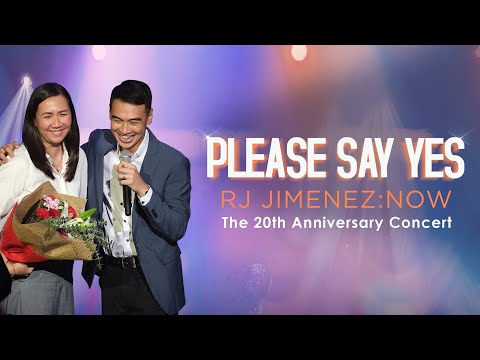 Please Say Yes (Live at Teatrino; RJ JIMENEZ: NOW 20th Anniversary Concert)