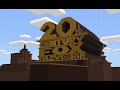 20th Century Fox Television Logo Minecraft TCF