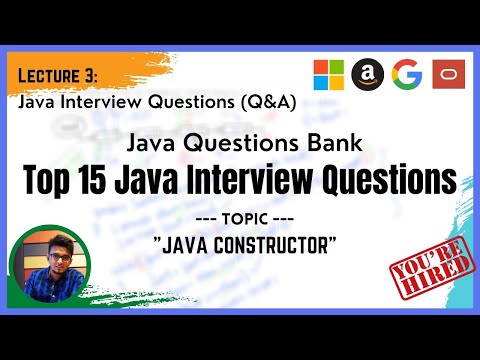 Java Interview Questions Part 3 Top 15 Java Interview Question On Java Constructor