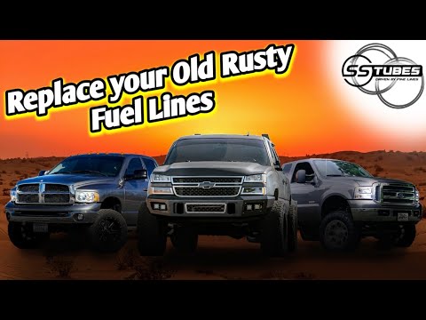 Cheapest & Fastest way to Replace Fuel Lines on Any Truck / SUV. Chevy , Ford , Dodge , GMC