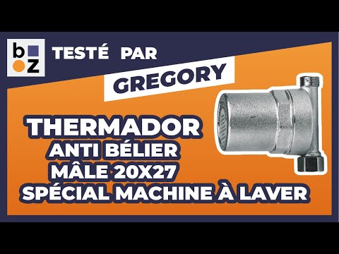 Anti bélier - spécial machine à laver - Mâle 20x27 THERMADOR