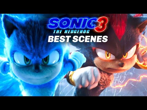 Sonic the Hedgehog 3 - Best Scenes (4K)