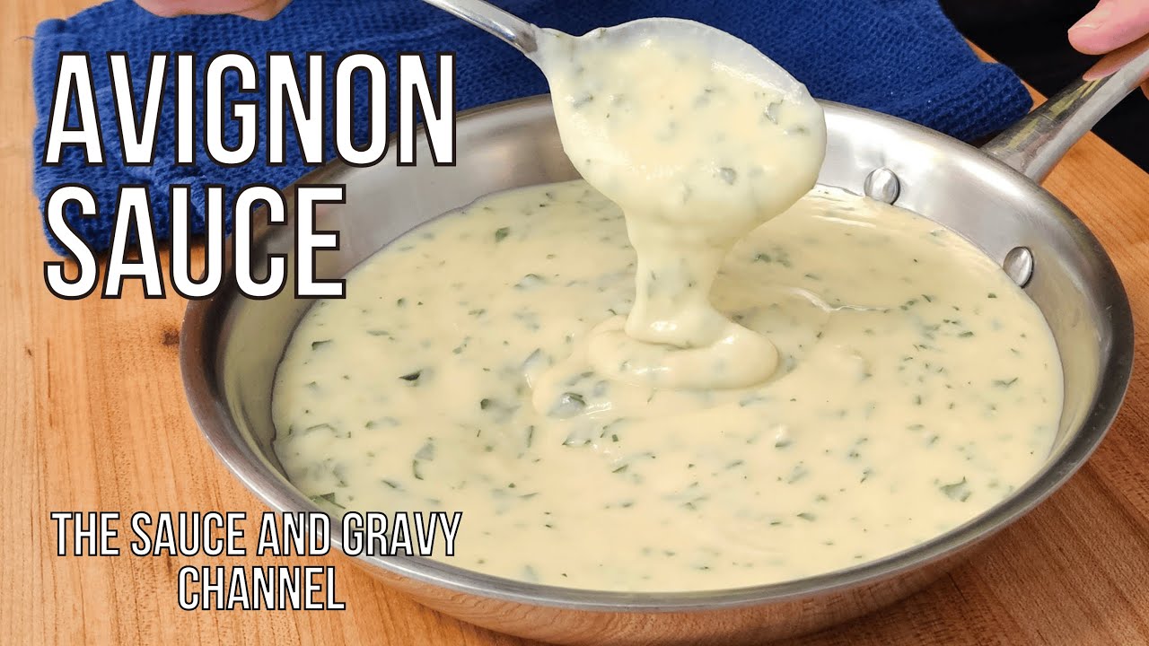 Avignon Sauce | Sauce Avignon | How to Make an Avignon Sauce | Béchamel Derivative | White Sauce