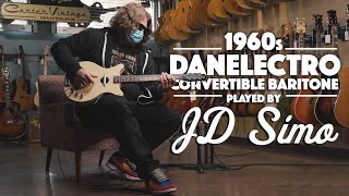 Video thumbnail for 1960s Danelectro Convertible Baritone played by JD Simo by Carter Vintage Guitars