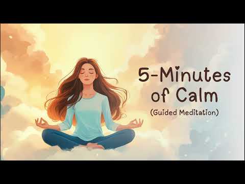 5-Minute Guided Mindfulness Meditation | Relax & Recenter