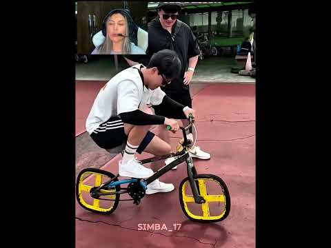 As bicicletas mais DIFERENTES do mundo 😉 #dueto #dublagemdeboche #humor #kindnessiscool #duet