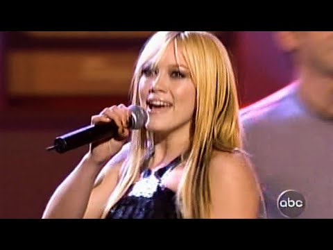 Hilary Duff – Girl Can Rock/So Yesterday (Medley) Live at American Music Awards 2003