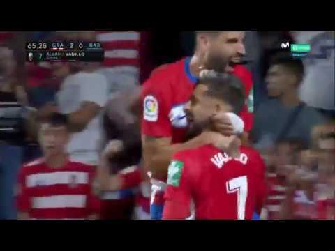 Granada vs Barcelona la liga españa (2-0)  21/09/2019.