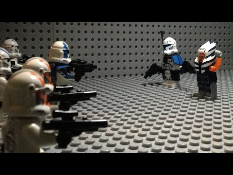 Jesse accuses Rex with treason but in LEGO #legostarwarsstopmotion (800 sub special)