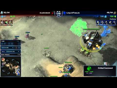 TaeJa vs duckdeok - TvP - Akilon Wastes - Starcraft 2 - Heart of the Swarm