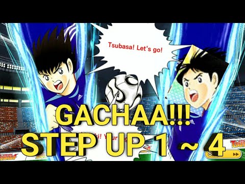 GACHA BANNER GOLDEN23 PART 2!! Step Up 1 - 4 [Captain Tsubasa Dream Team]
