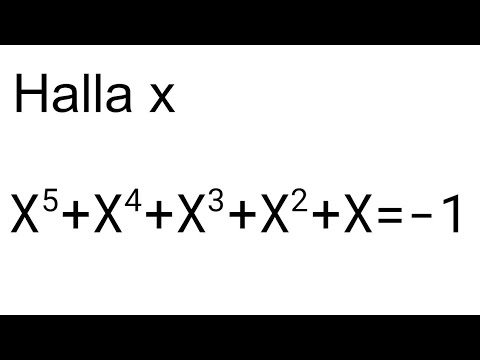 ECUACIÓN DE GRADO 5. Álgebra Básica