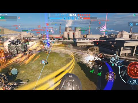 CRAZY SKYROS HOLDS DOWN CENTRE FOR AGES! INSANE DUO WITH PETER VILBEL! (War Robots)