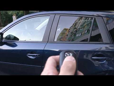 Mazda CX-5 automatic windows closing and opening