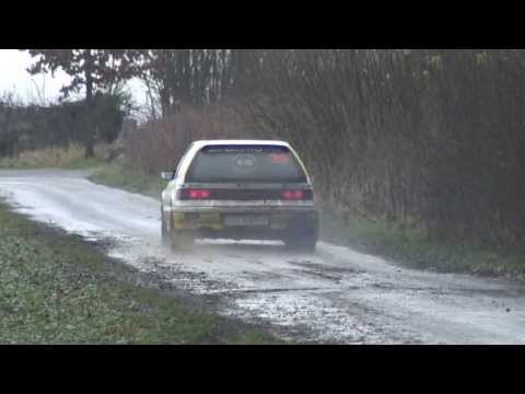 M. Sikorski/P. Ciszewski (Honda Civic) - VI Runda MOTUL Rallyland Cup (30.11.2013)