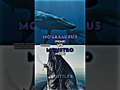 Mosasaurus vs Monstro