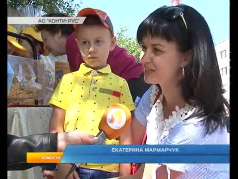 Для главных сладкоежек в День защиты детей фабрика  Конти устроила яркое представление