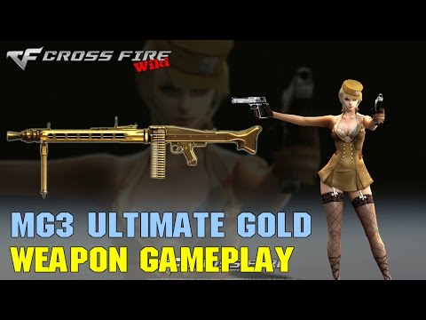 CrossFire - MG3 Ultimate Gold - Weapon Gameplay