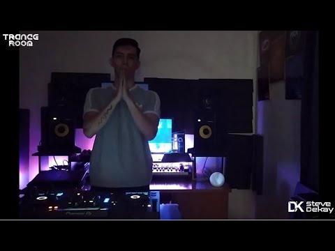STEVE DEKAY Live @ Trance Room Radio #019 + Warm Live Alberto Lencina + Marteen