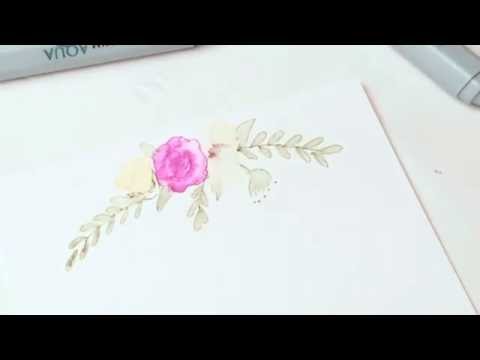 Simple Watercolor swag