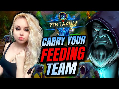 HOW TO CARRY YOUR FEEDING TEAM WITH YORICK TOP ✖ PENTAKILL BRUH