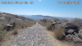 preview picture of video 'Santorini 2014 - walk from Fira to Oia part 4'