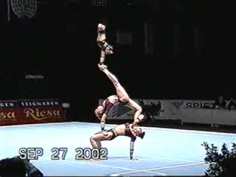 World Championships 2002 Russian Trio Balance