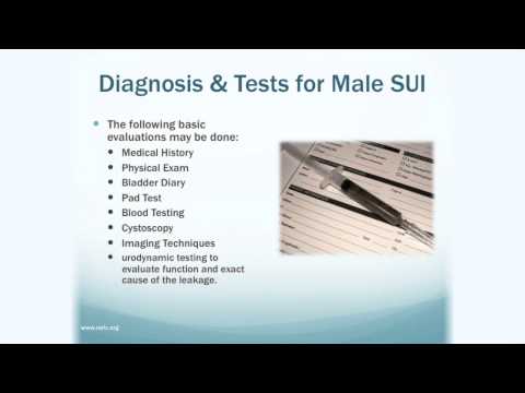 Male Stress Urinary Incontinence