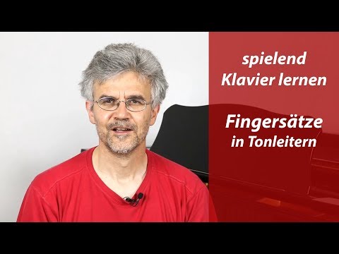 Klavier lernen – Fingersätze für alle Dur-Tonleitern – Lerne mit System!
