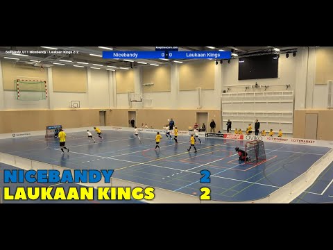 Salibandy, U11 Nicebandy - Laukaan Kings 2-2