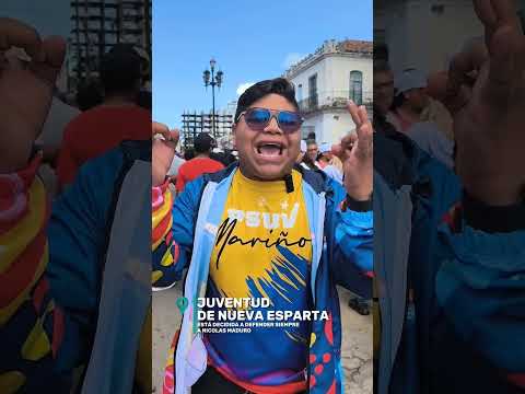 El diputado Ronald Custodio reafirma que la juventud de Nueva Esparta defenderá a Venezuela