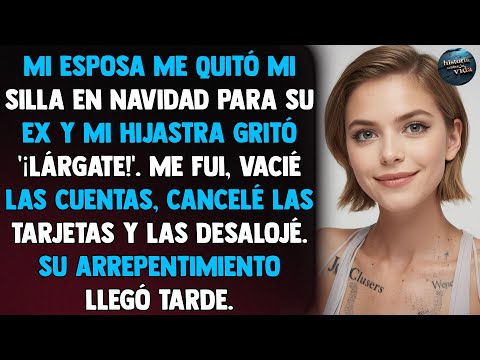 Mi esposa me quitó mi silla en Navidad para su ex y mi hijastra gritó '¡Lárgate!'.