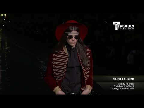 SAINT LAURENT Ready-to-Wear Paris Fashion Week Spring/Summer 2019