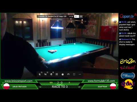 HANDICAP STANDARD Goodbelts & Continental - Formuła B135 - Jakub Michałek vs Józef Kwit - Grupa F