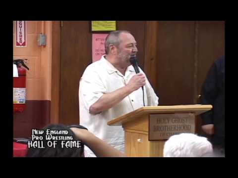 Tim White/Friendly Tap Accepts The 2010 Icon Award @ NEPWHOF