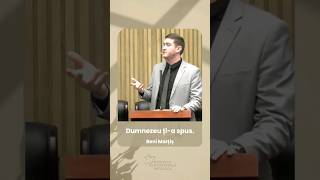 "Domneşte El în viața ta?" - Beniamin Marțiş