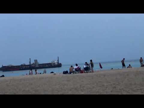 DUBAI jomara beach morning view