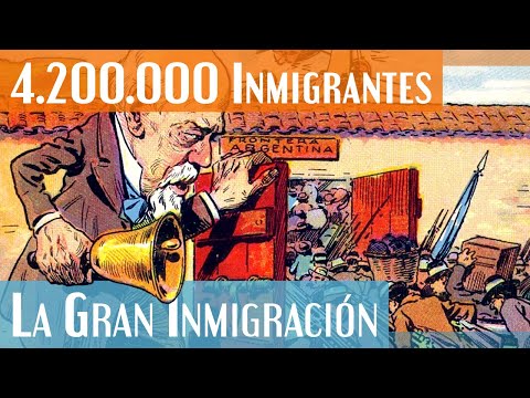¿4.200.000 en casi 30 años? La gran inmigración en Argentina (1880 a 1914)