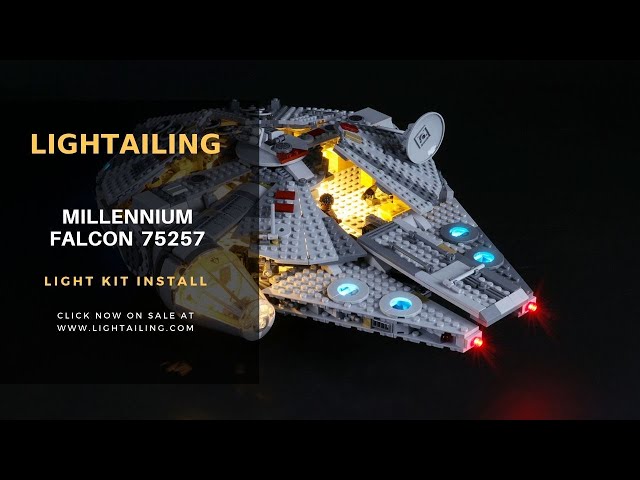 Vídeo relacionado con GEAMENT 2019 Kit de luz LED por Halcón Milenario (Millennium Falcon) - Compatible con Lego Star Wars 75257 (Juego Modelo no Incluido)