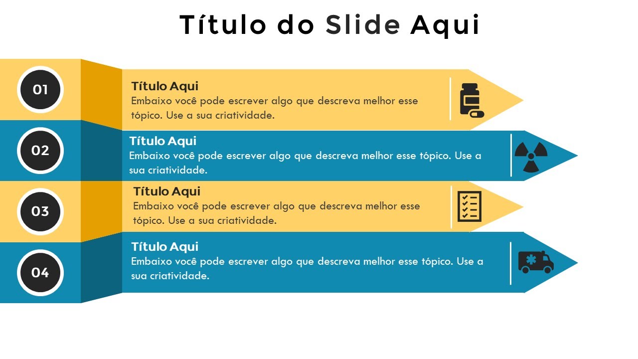 🔥 PowerPoint Dicas e Truques | Apresentação de Infográfico 15 | Faixas