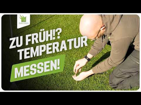 🌱 Der größte Rasen-Fehler im Frühjahr: Zu früh starten! - Diese Temperatur ist entscheidend🌱