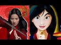MULAN Trailer Comparing The New Version With Old Cartoon Version Mulan 2020 Vs Cartoon