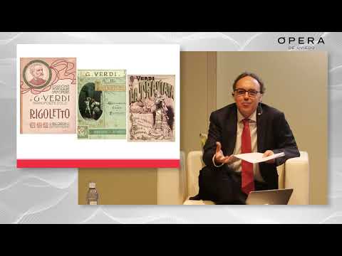 Charla previa al estreno de "Rigoletto" con Víctor Sánchez.