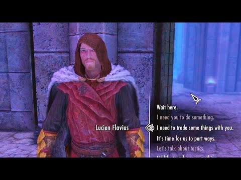 Lucien Flavius surprised me again. Skyrim Anniversary Edition
