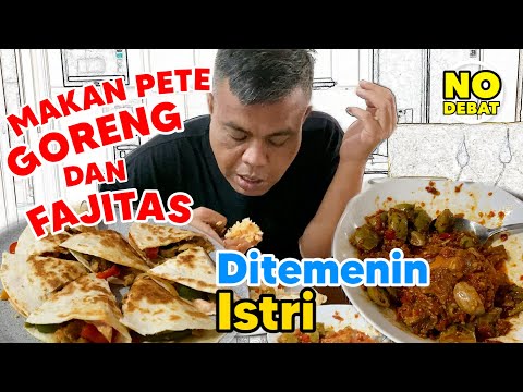 MAKAN PETE GORENG. DITEMENIN ISTRI