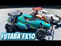 Cool Futaba FX10 Vintage RC Buggy Run Video 80 S RC Fun Blockhead Motors Design