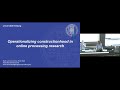 Alice Blumenthal Dramé Operationalizing Constructionhood In Online Processing Research