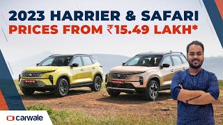New Harrier and Tata Safari Facelift Prices, Variants, and Safety Features Detailed | CarWale