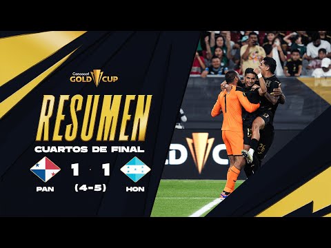 Resumen Panamá vs Honduras Cuartos