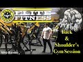 Elite Fitness | Shoulder & Back Gym Session | Mike Burnell